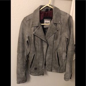 NEW GENUINE LAMBSKIN LEATHER JACKET